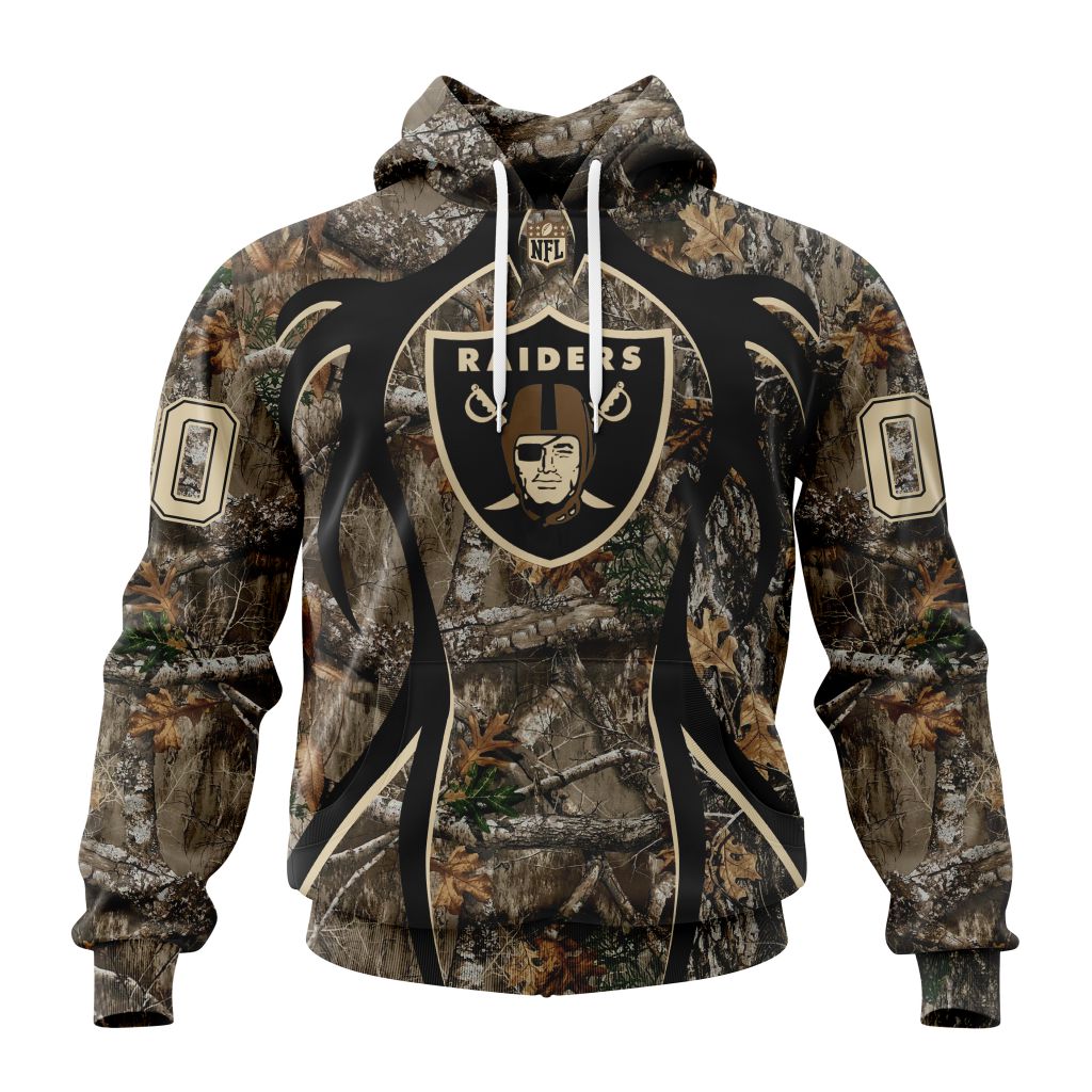 Personalized Nfl Las Vegas Raiders Special Hunting Camo Hoodie