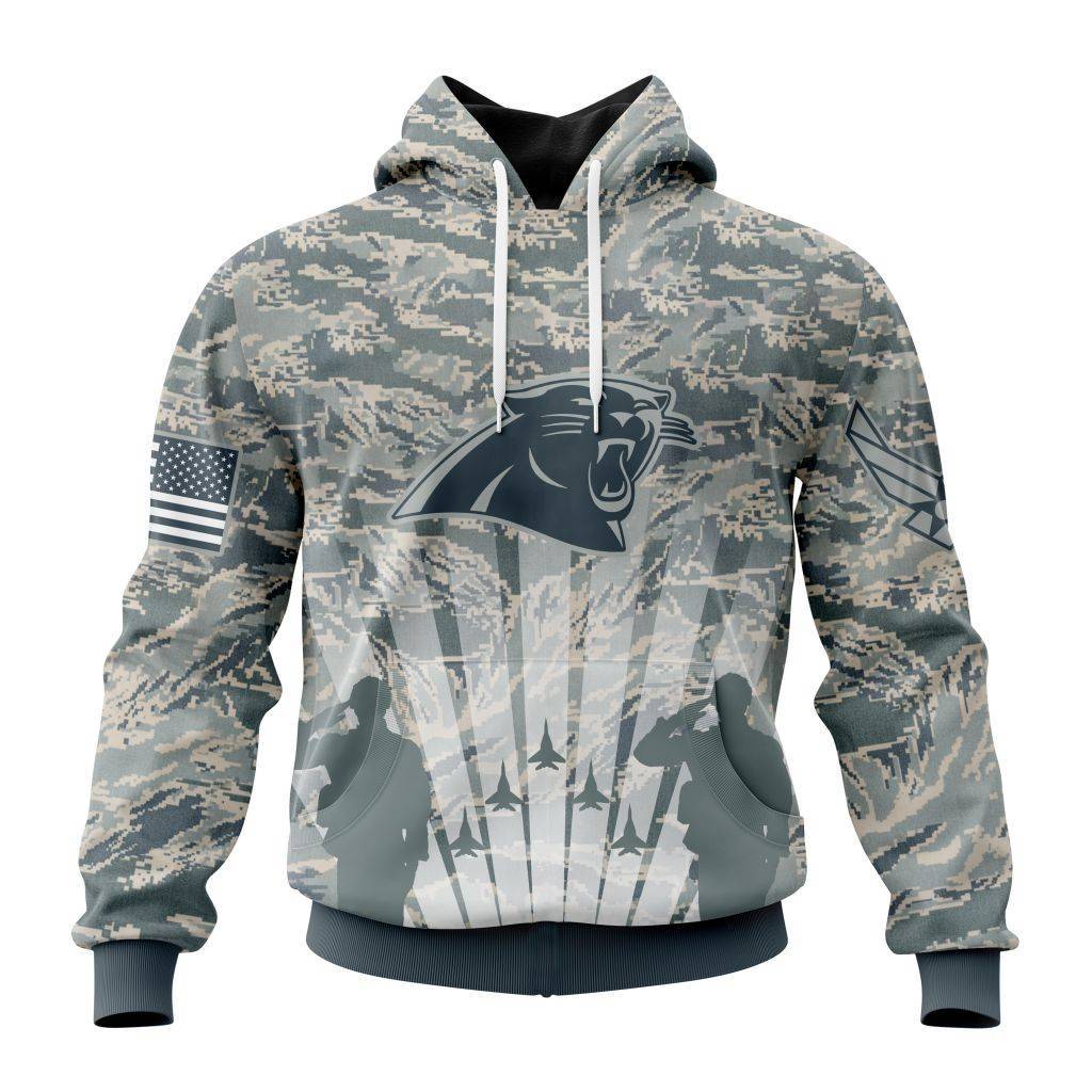 Personalized Nfl Carolina Panthers Honor Us Air Force Veterans Hoodie