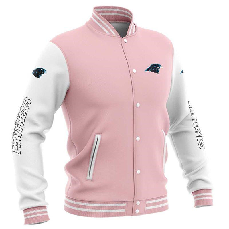 Carolina Panthers Baseball Jacket For Men