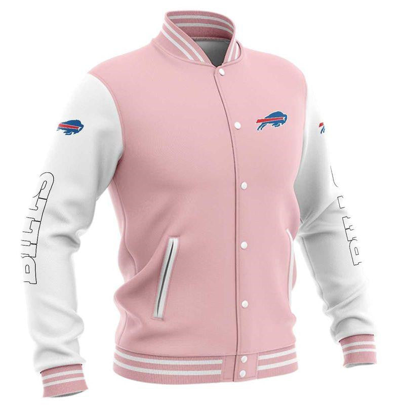 Buffalo Bills Baseball Jacket For Men