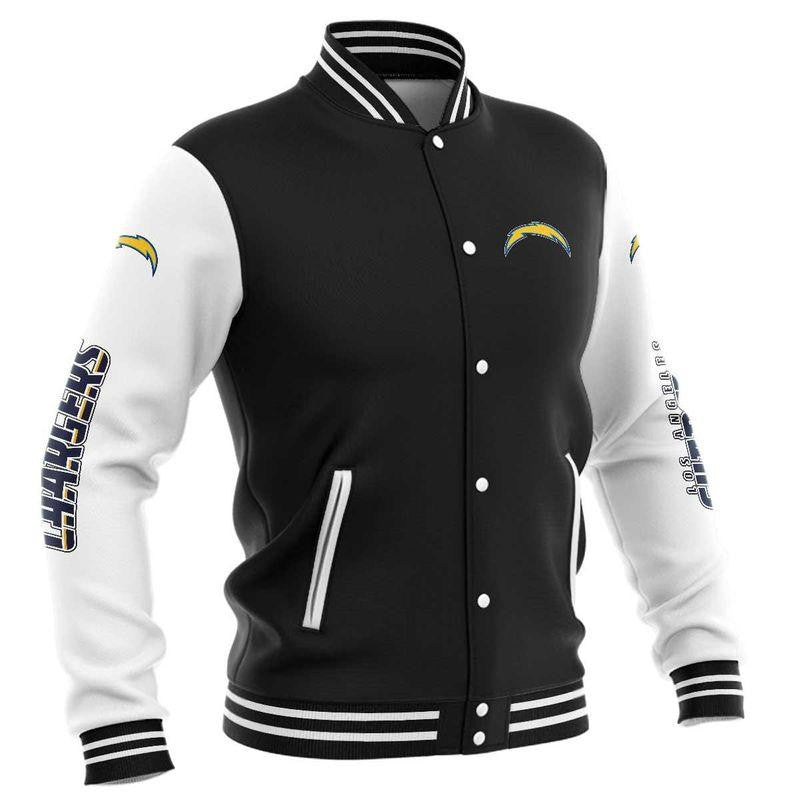 Los Angeles Chargers Baseball Jacket For Men