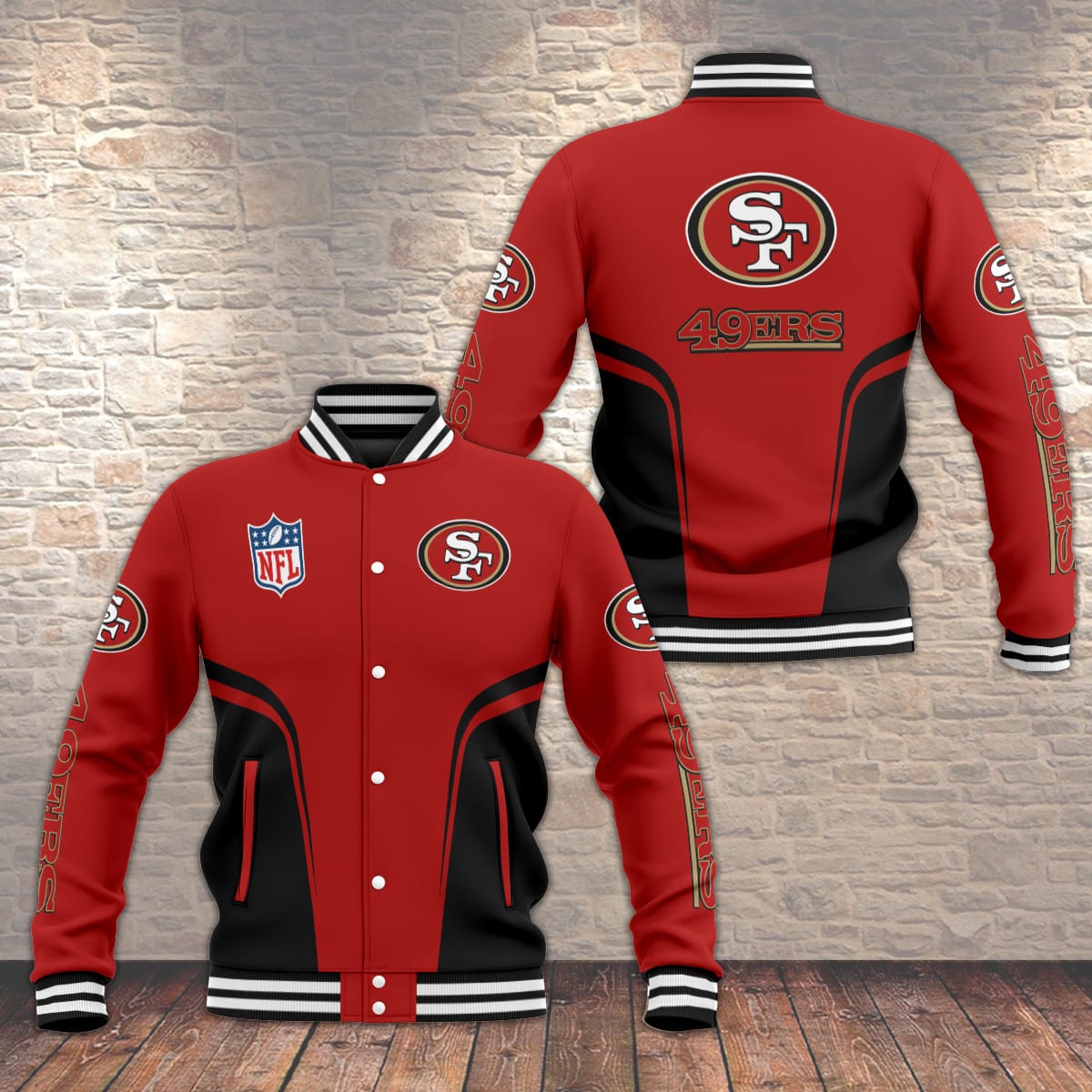 San Francisco 49ers Baseball Jacket Special Gift For Men Women
