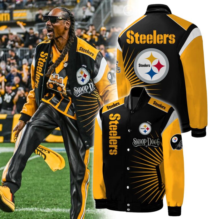 Pittsburgh Steelers Snoop Dogg Baseball Jacket