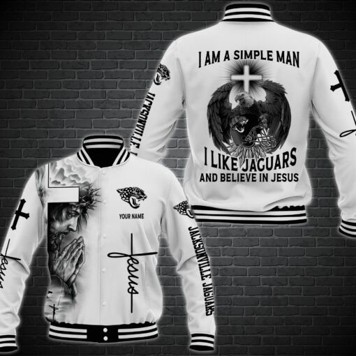 Jacksonville Jaguars Customized Baseball Jacket For Fans