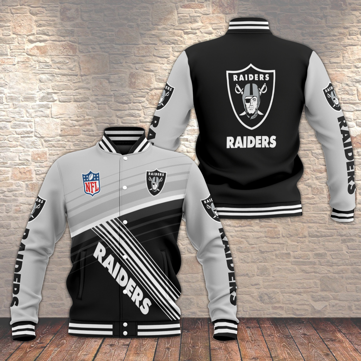 Las Vegas Raiders Baseball Jacket Special Gift For Men Women