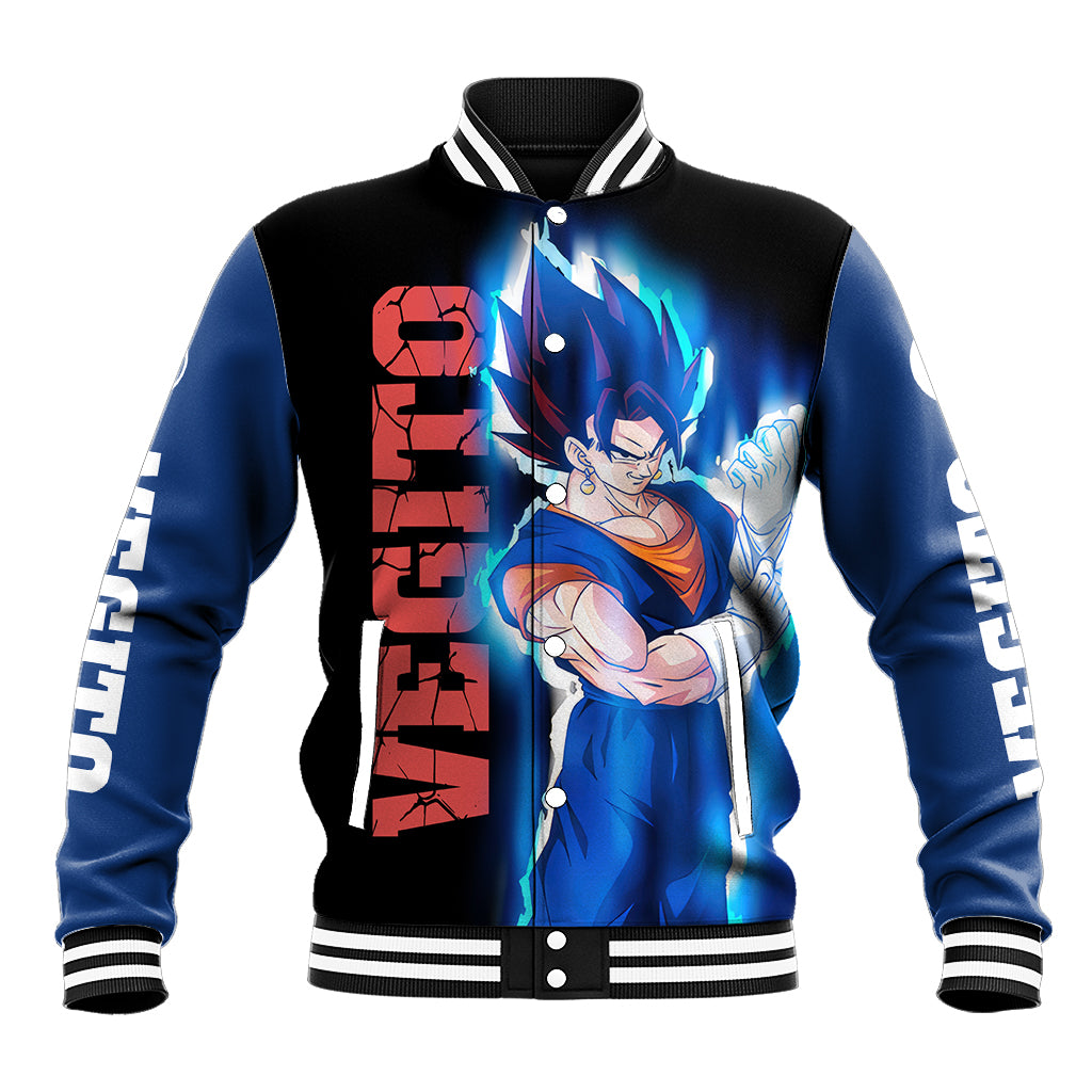 Vegito Dragon Ball Anime Varsity Baseball Jacket For Fans