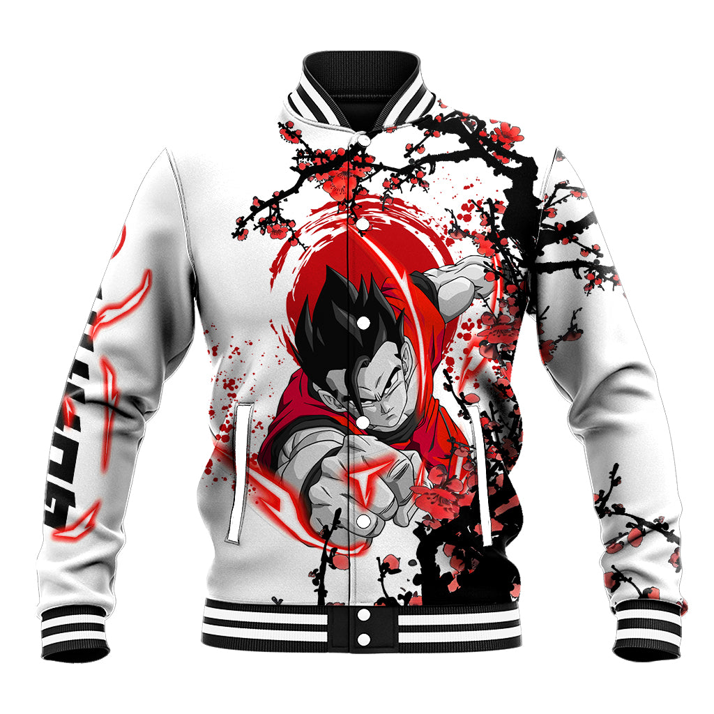 Gohan Japan Style Anime Varsity Baseball Jacket For Fans