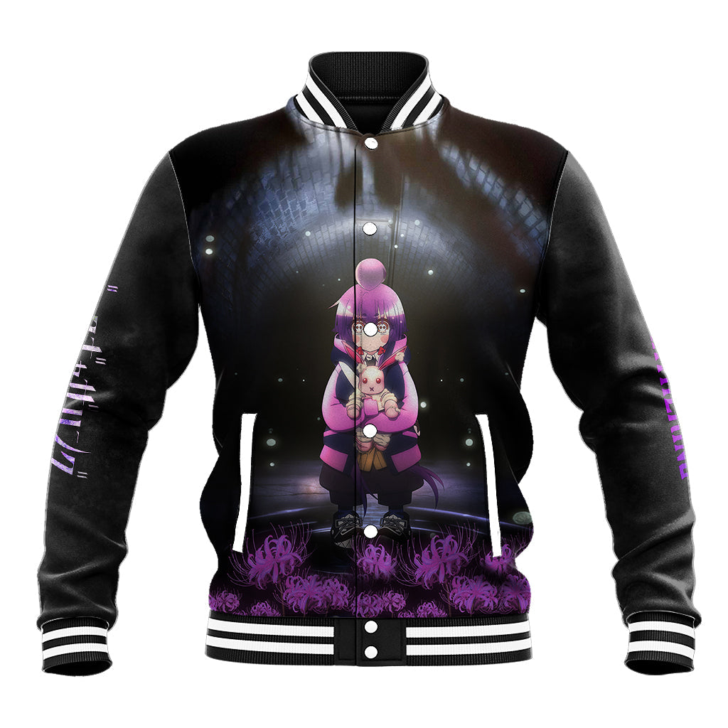 Dark Gathering Anime Varsity Baseball Jacket Yayoi With Lily Spiders For Fans