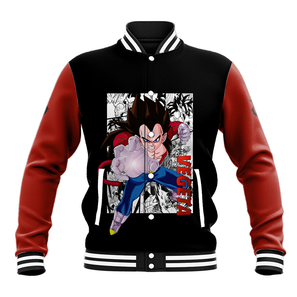 Vegeta Super Saiyan 4 Anime Manga Anime Varsity Baseball Jacket For Fans