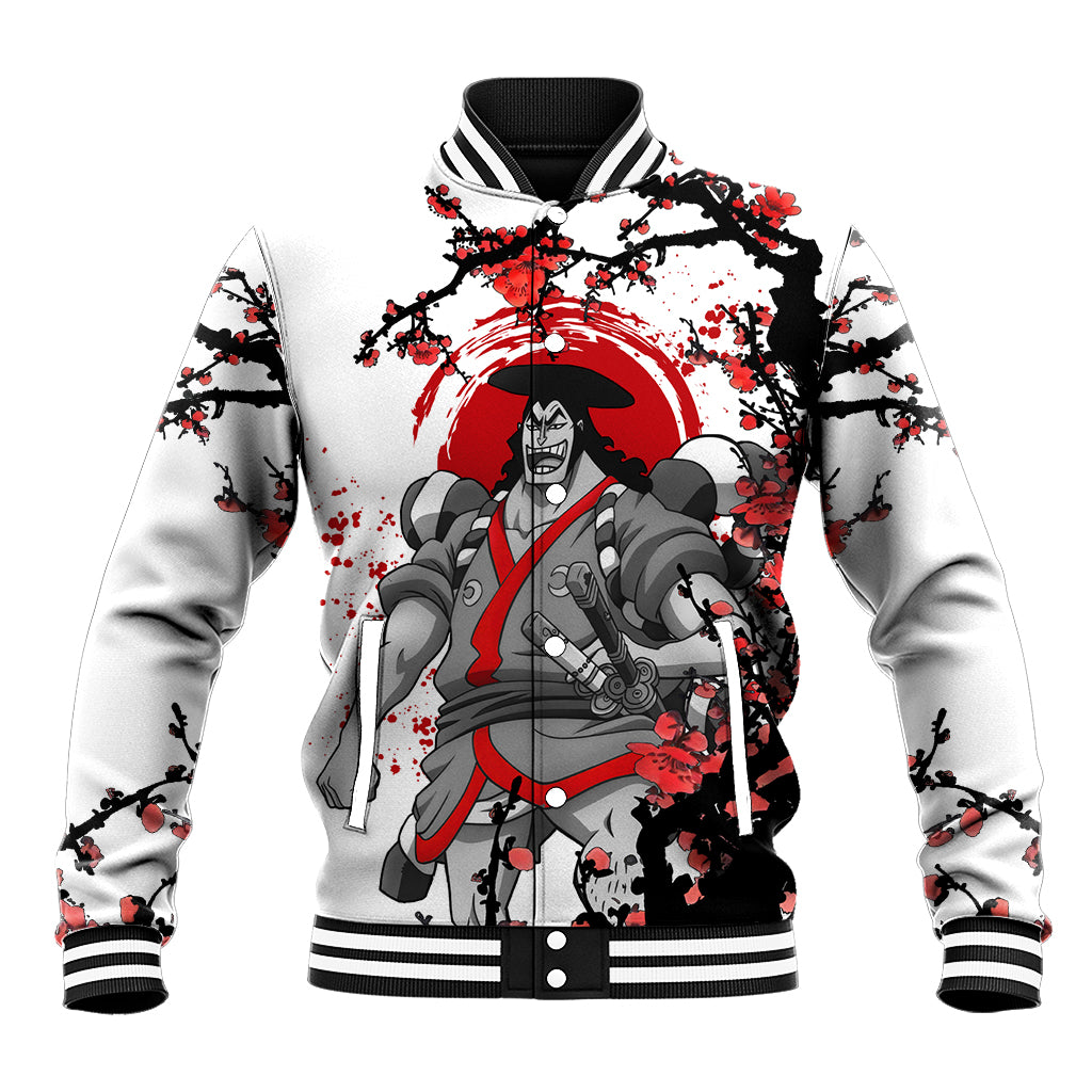 Kozuki Oden Japan Style Anime Varsity Baseball Jacket For Fans