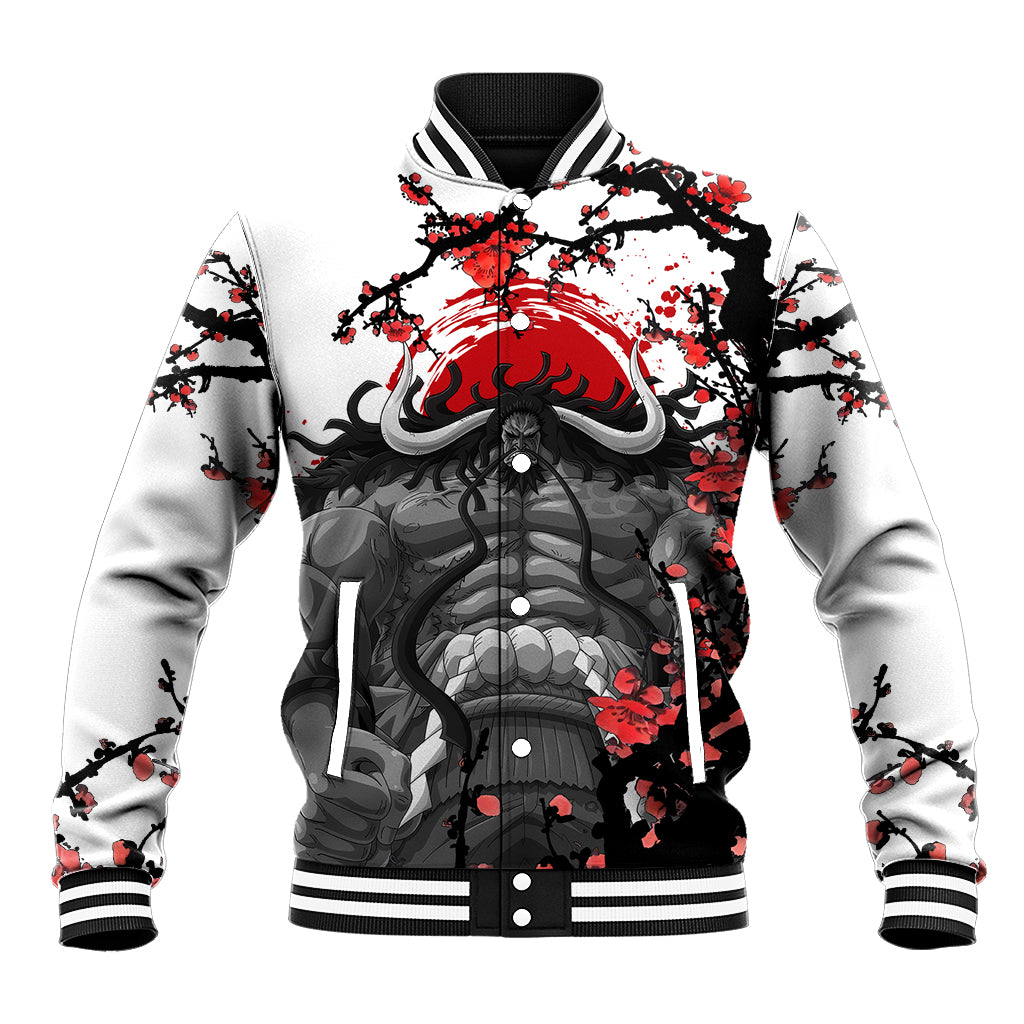 Kaido Japan Style Anime Varsity Baseball Jacket For Fans