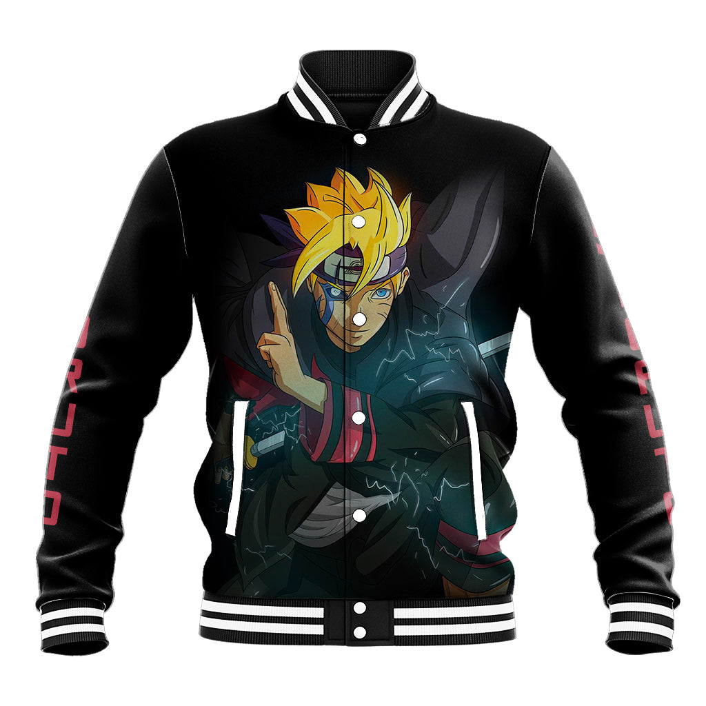 Brt Uzumaki Brt Anime Varsity Baseball Jacket For Fans