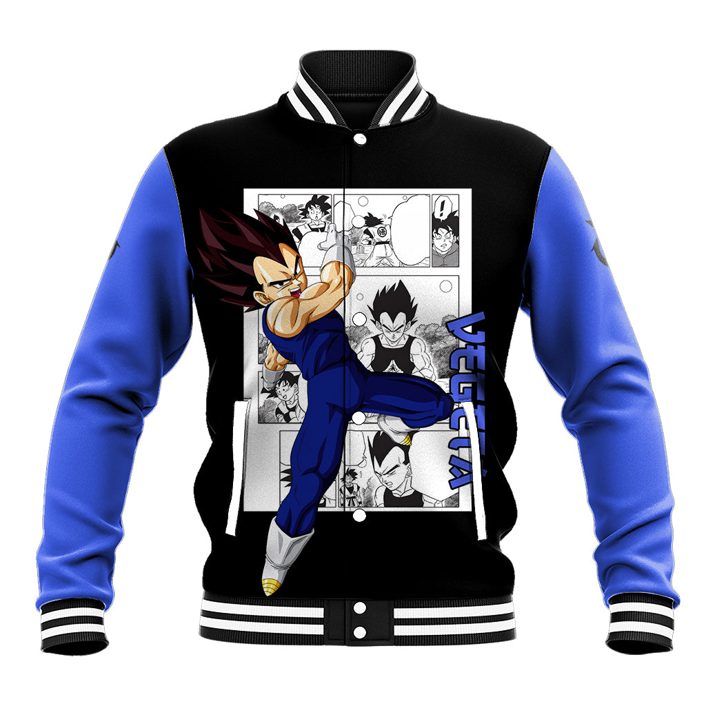 Vegeta Anime Varsity Baseball Jacket Dragon Ball For Fans