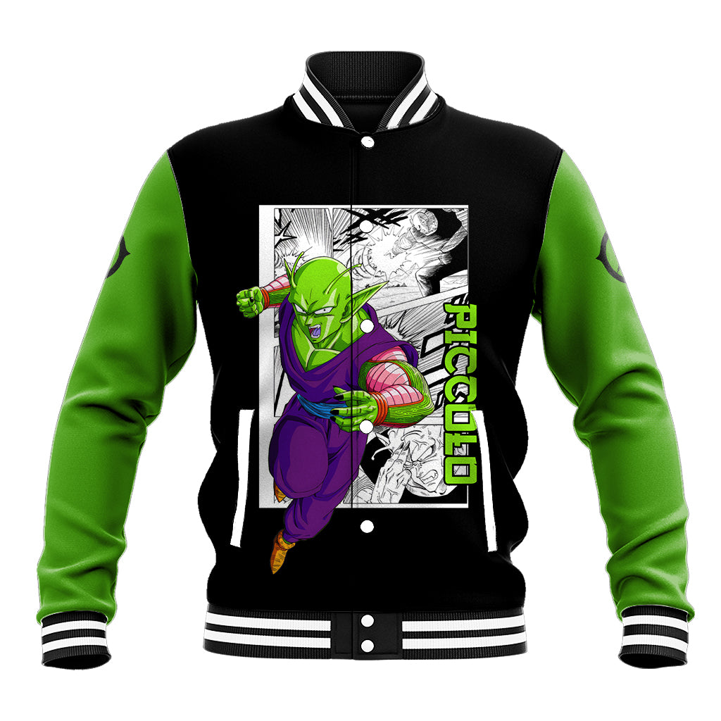 Piccolo Anime Varsity Baseball Jacket Dragon Ball For Fans