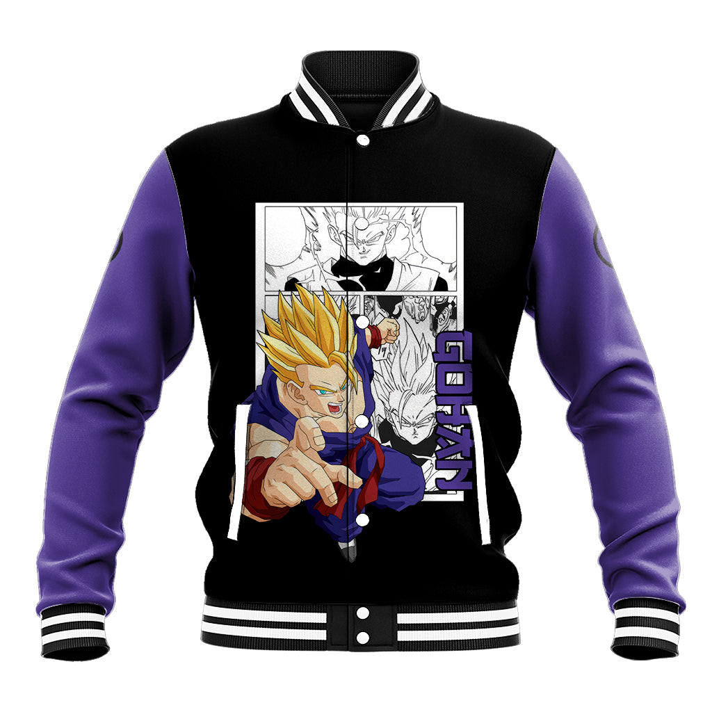 Gohan Adult Season 2 Anime Varsity Baseball Jacket Dragon Ball For Fans
