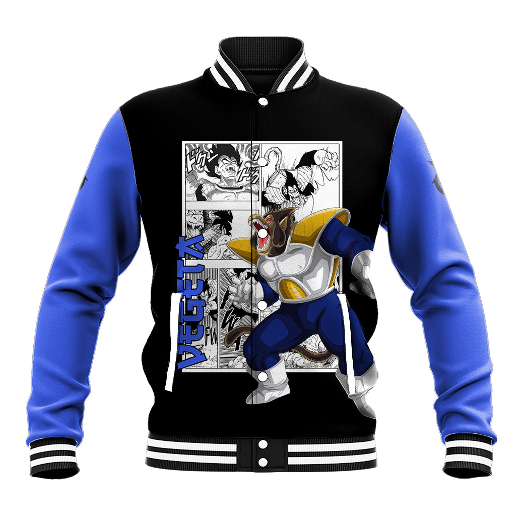 Vegeta Great Ape Anime Varsity Baseball Jacket Dragon Ball For Fans