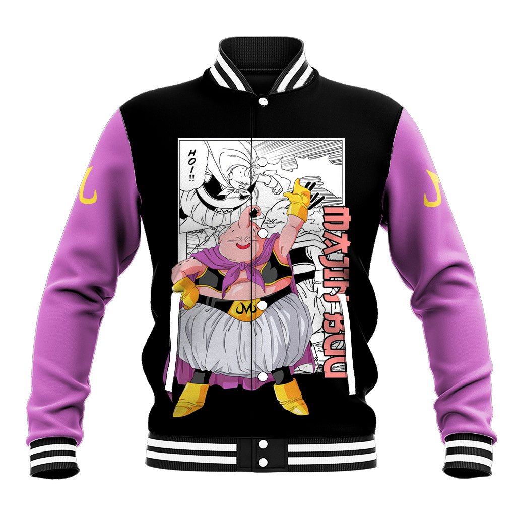 Majin Buu Anime Varsity Baseball Jacket Dragon Ball For Fans