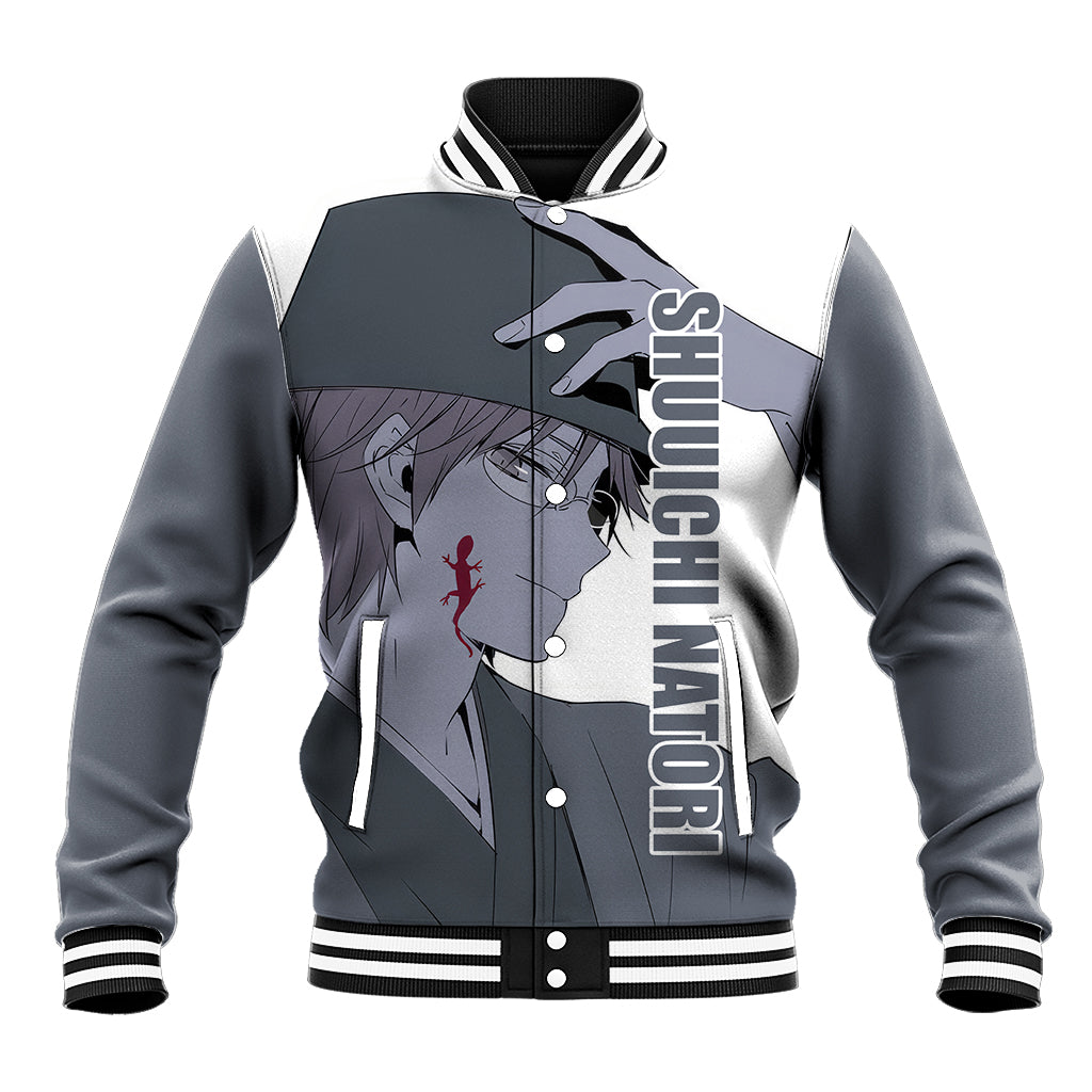 Shuuichi Natori Anime Varsity Baseball Jacket Natsume Yuujinchou For Fans