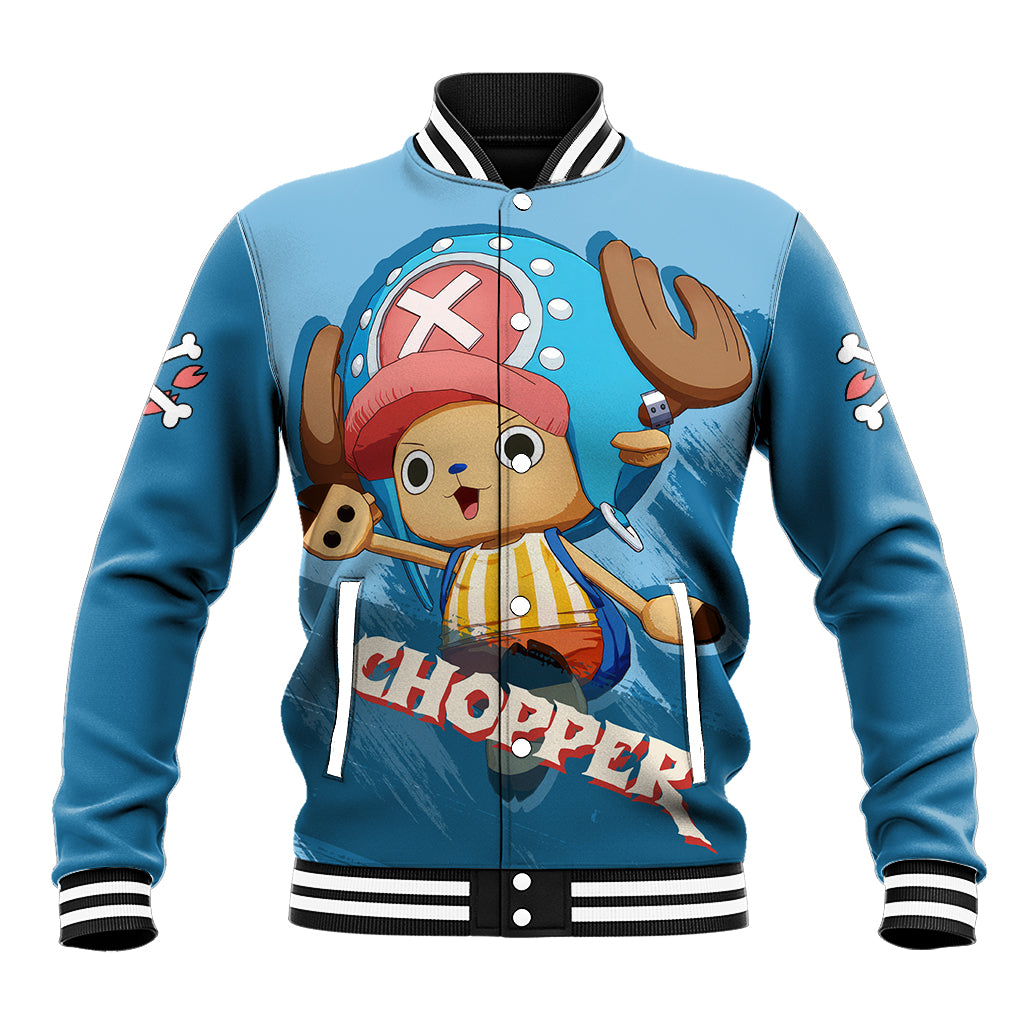 Tony Tony Chopper Anime Varsity Baseball Jacket For Fans