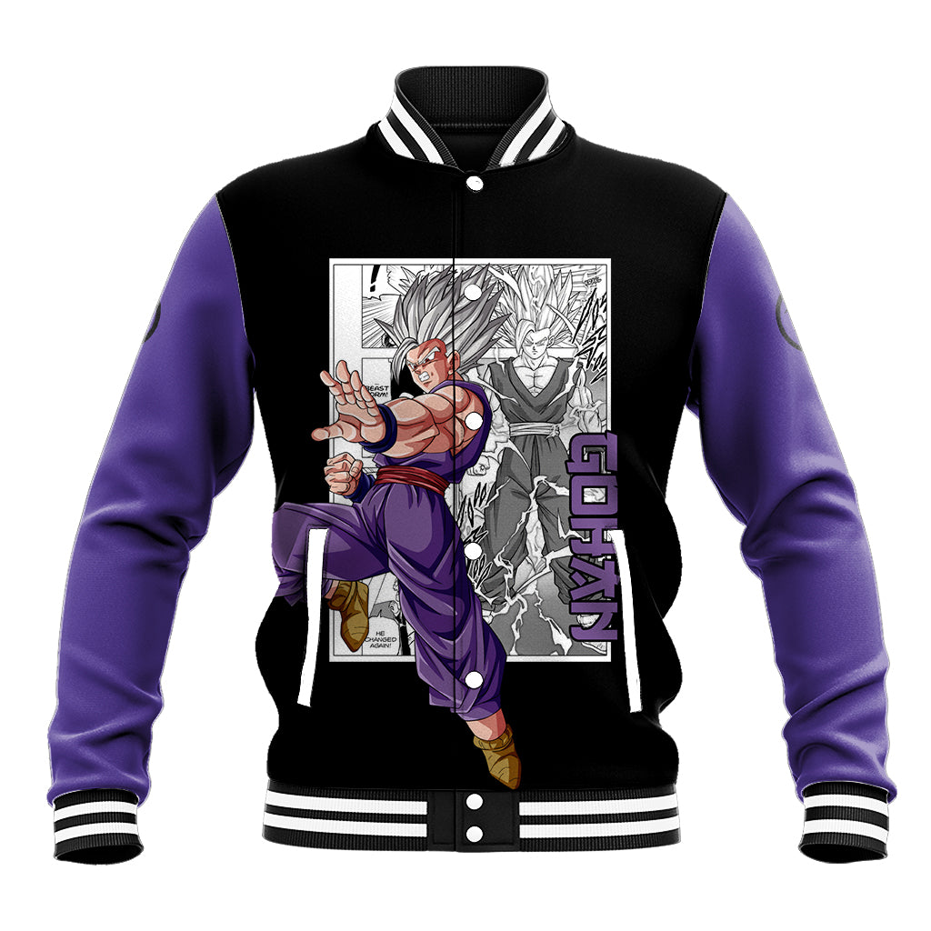 Gohan Beast Anime Varsity Baseball Jacket Dragon Ball For Fans