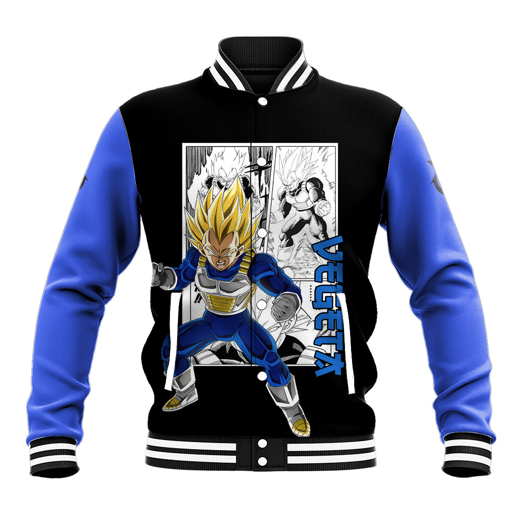 Vegeta Super Saiyan 2 Anime Varsity Baseball Jacket Dragon Ball For Fans