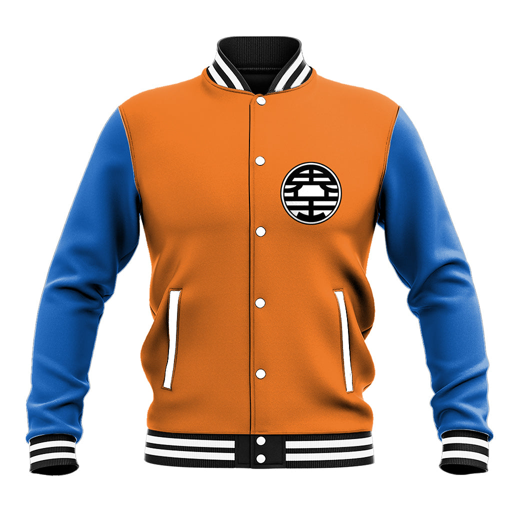 Goku King Kai Anime Varsity Baseball Jacket Dragon Ball For Fans
