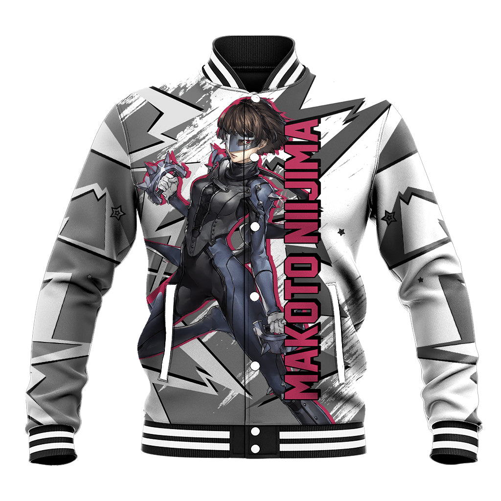 Makoto Niijima Persona Anime Varsity Baseball Jacket Anime For Fans
