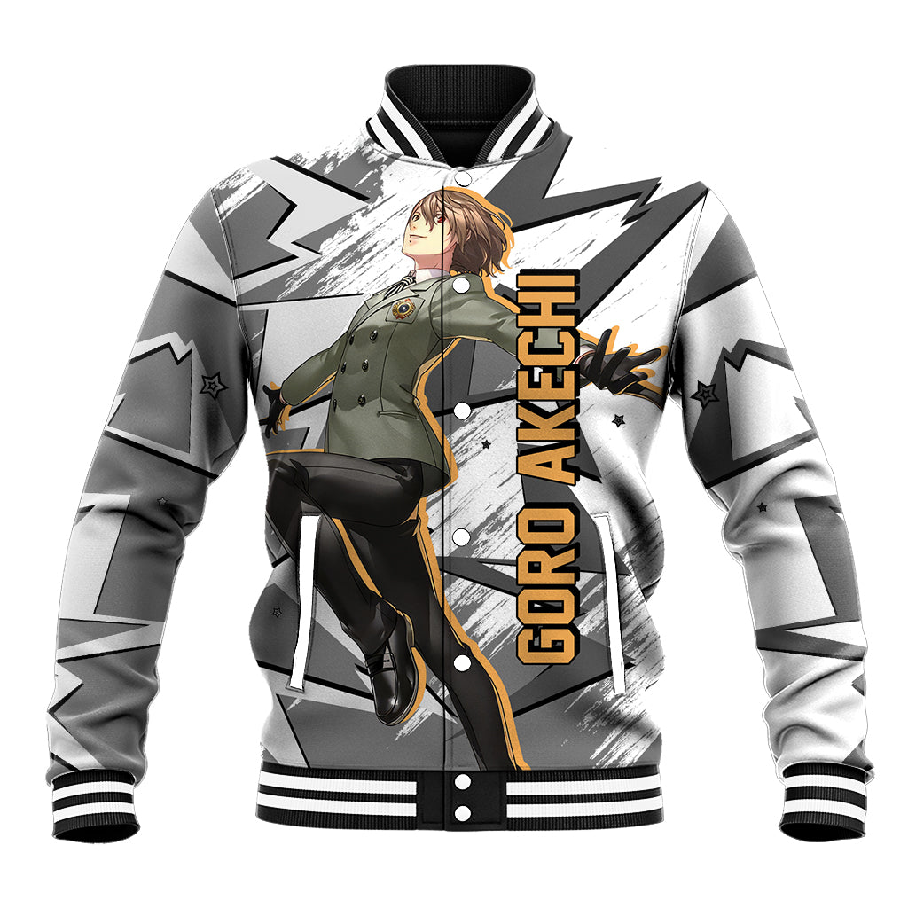 Goro Akechi Persona Anime Varsity Baseball Jacket Anime For Fans