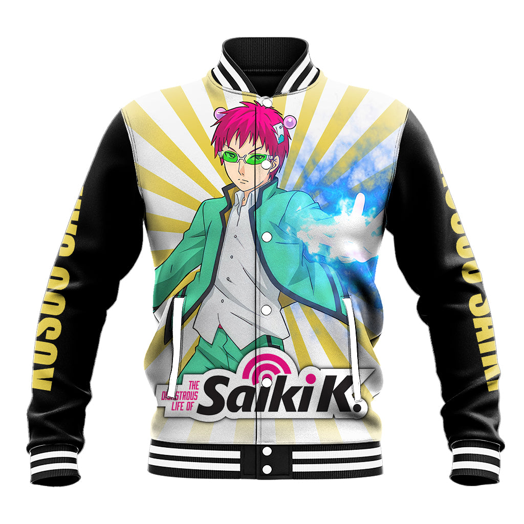 Kusuo Saiki Anime Varsity Baseball Jacket Saiki Kusuo No Psinan For Fans