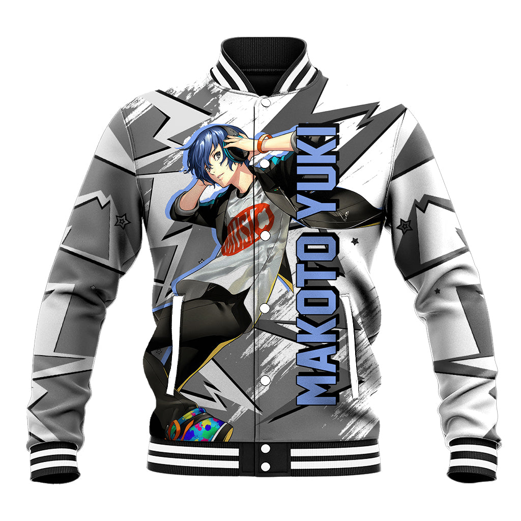 Makoto Yuki Anime Varsity Baseball Jacket Anime For Fans