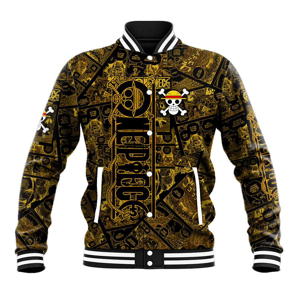 Luffy Zoro Sanji One Piece Anime Varsity Baseball Jacket Manga Style For Fans