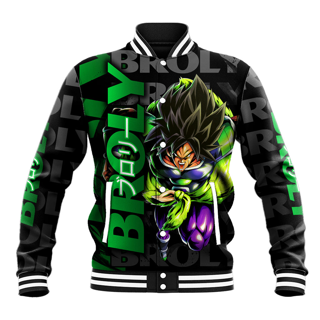 Broly Dragon Ball Anime Varsity Baseball Jacket Style For Fans
