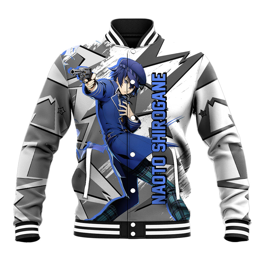 Naoto Shirogane Persona Anime Varsity Baseball Jacket Anime For Fans