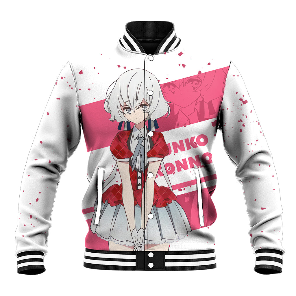 Zombie Land Saga Junko Konno Anime Varsity Baseball Jacket Anime Style For Fans