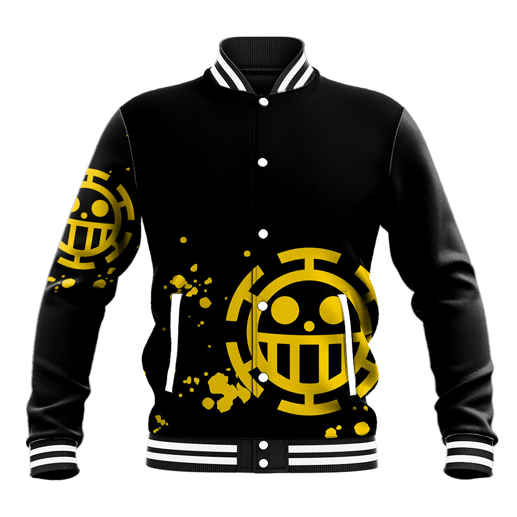 Trafalgar D Law Anime Varsity Baseball Jacket For Fans