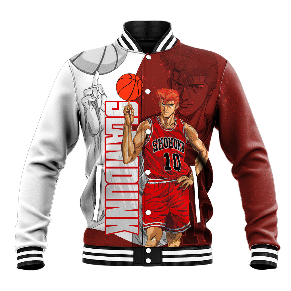 Number 10 Of Sohoku Slamdunk Anime Varsity Baseball Jacket Style For Fans