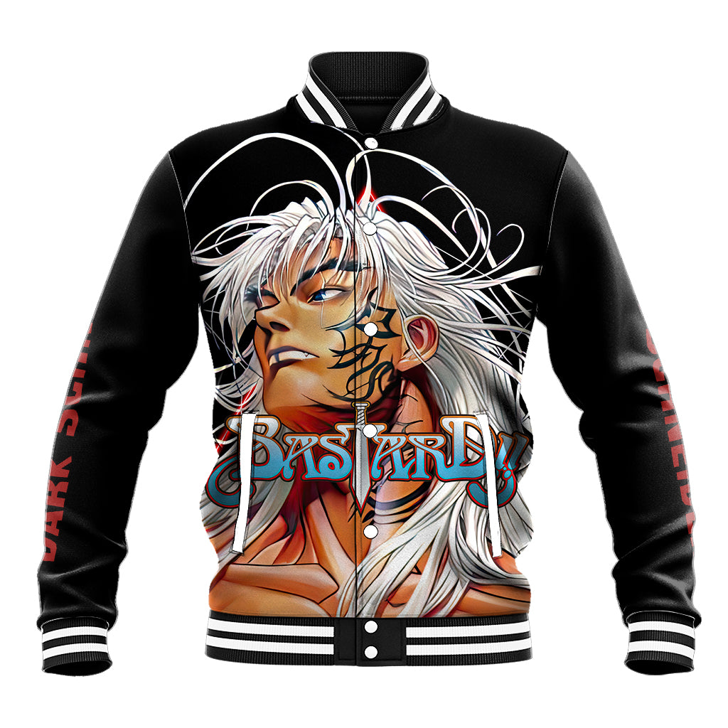 Dark Schneider Basrard Anime Varsity Baseball Jacket Anime Style For Fans