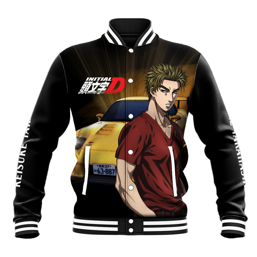 Keisuke Takahashi Initial D Anime Varsity Baseball Jacket Anime Style For Fans