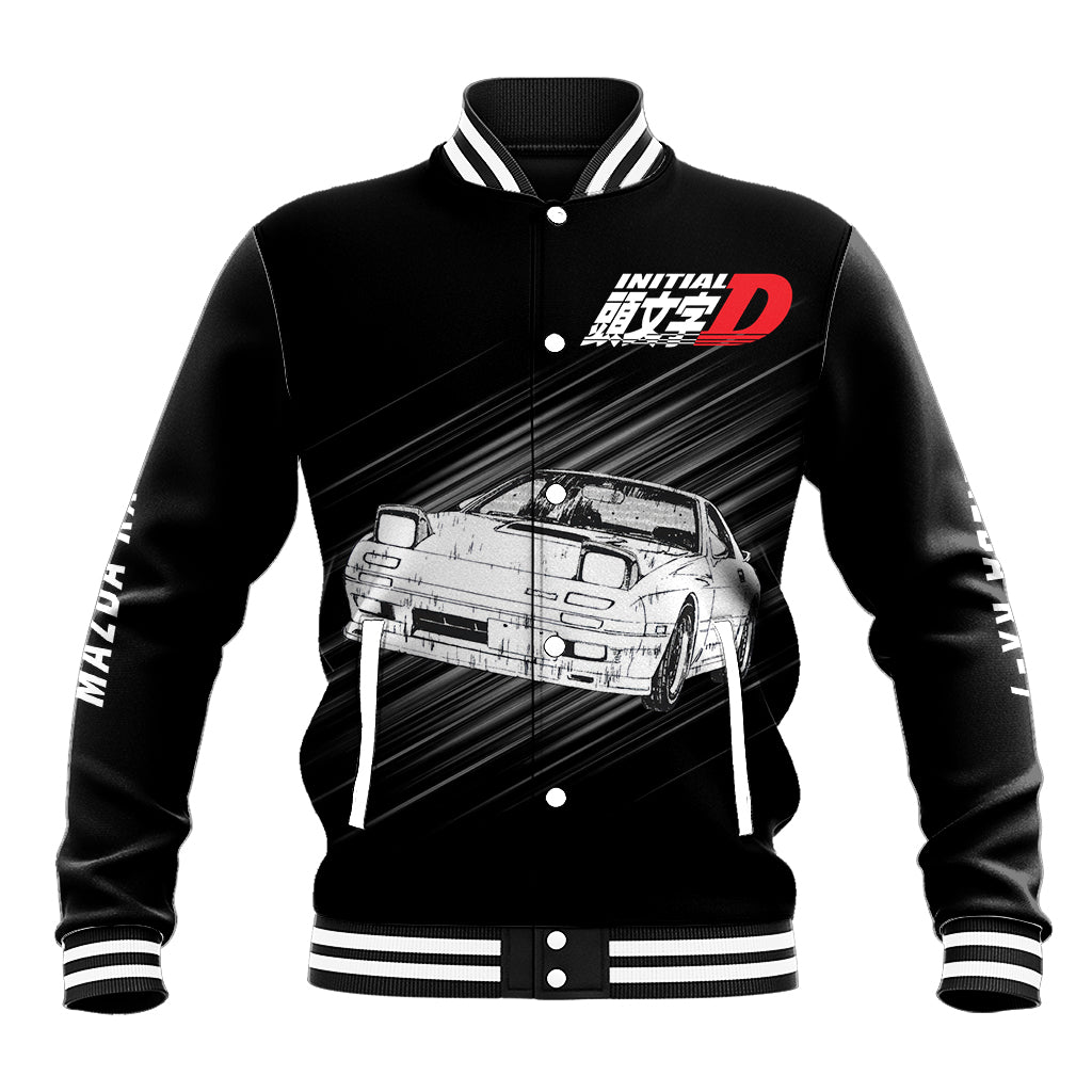 Keisuke Takahashi Rx7 Initial D Anime Varsity Baseball Jacket Manga Mix Anime Style For Fans