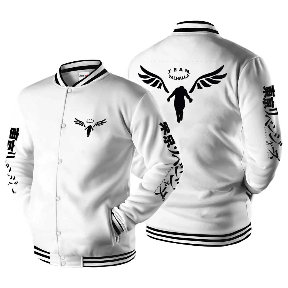 Valhalla Gang Baseball Varsity Jacket For Anime Fans