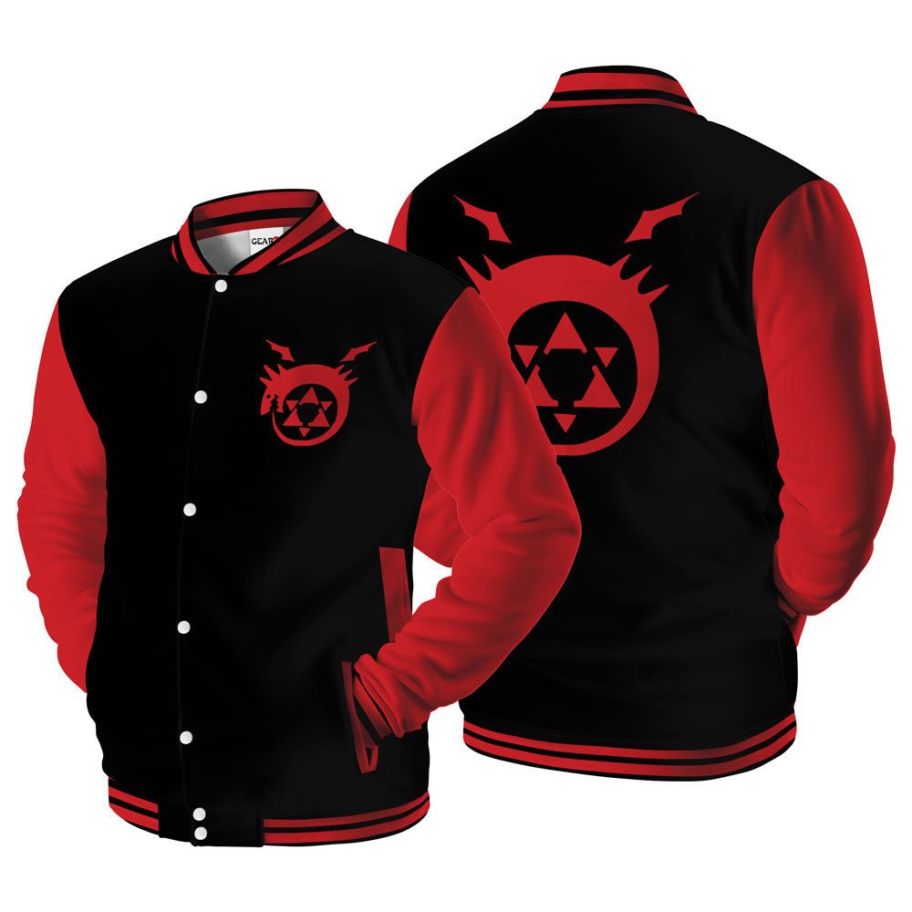 The Ouroboros Baseball Varsity Jacket For Anime Fans