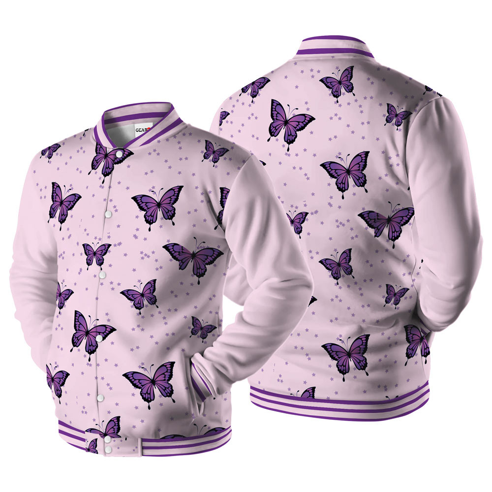 Kanao Tsuyuri Baseball Varsity Jacket For Anime Fans