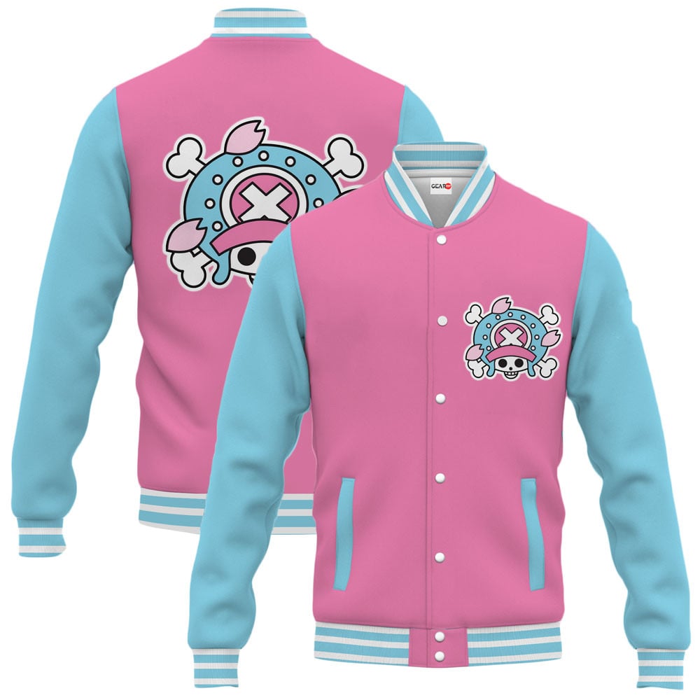 Tony Tony Chopper Baseball Varsity Jacket For Anime Fans