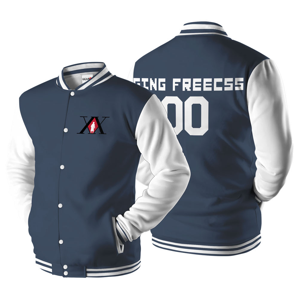 Ging Freecss Baseball Varsity Jacket For Anime Fans Customized Edition