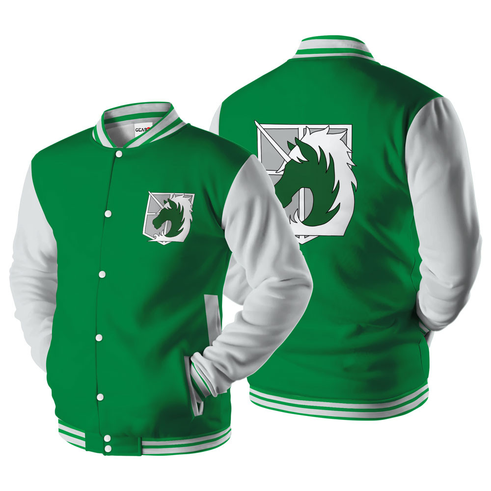 Military Police Brigade Baseball Varsity Jacket For Anime Fans