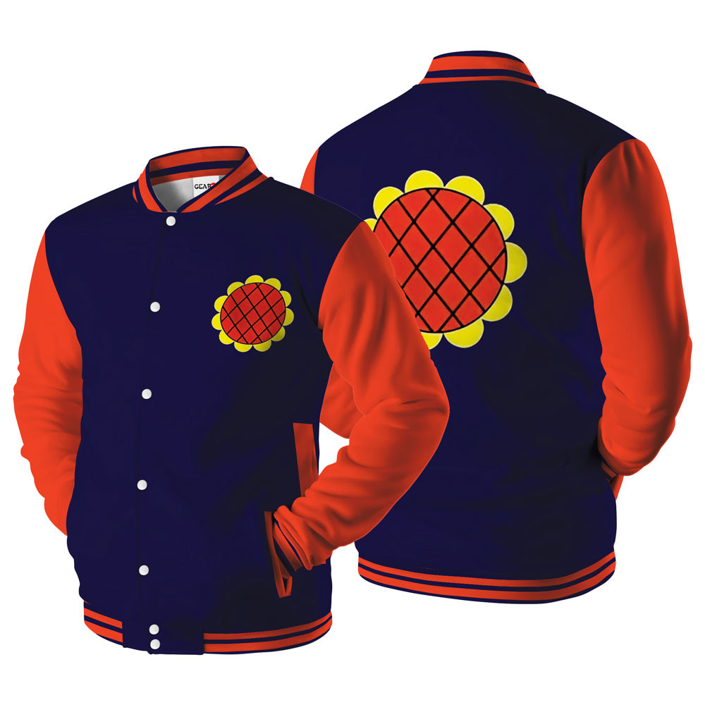 Luffy Dressrosa Arc Baseball Varsity Jacket For Anime Fans