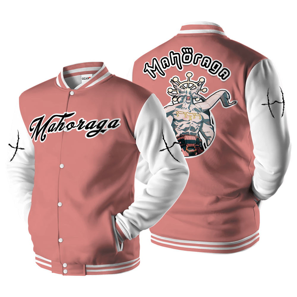 Mahoraga Baseball Varsity Jacket For Anime Fans Customized Edition