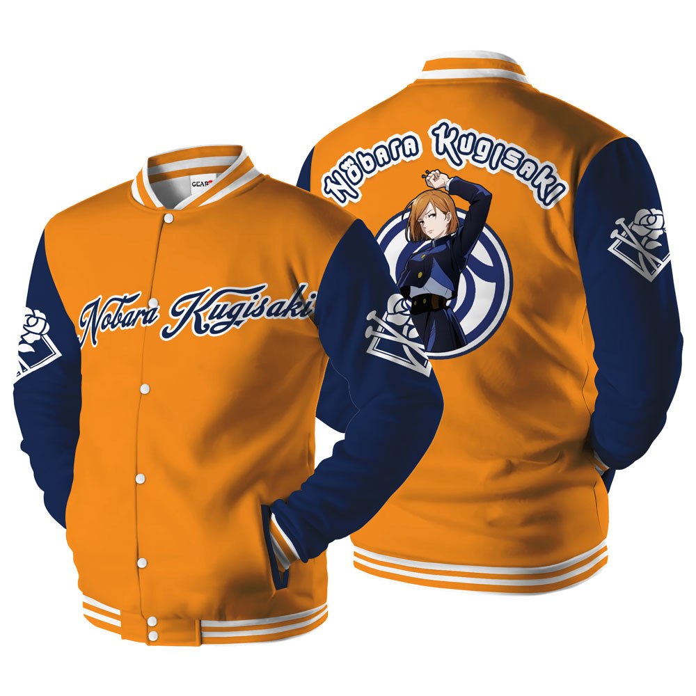 Nobara Kugisaki Baseball Varsity Jacket For Anime Fans Customized Edition