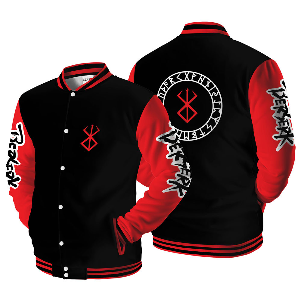 Brand Of Sacrifice Varsity Baseball Jacket For Anime Fans
