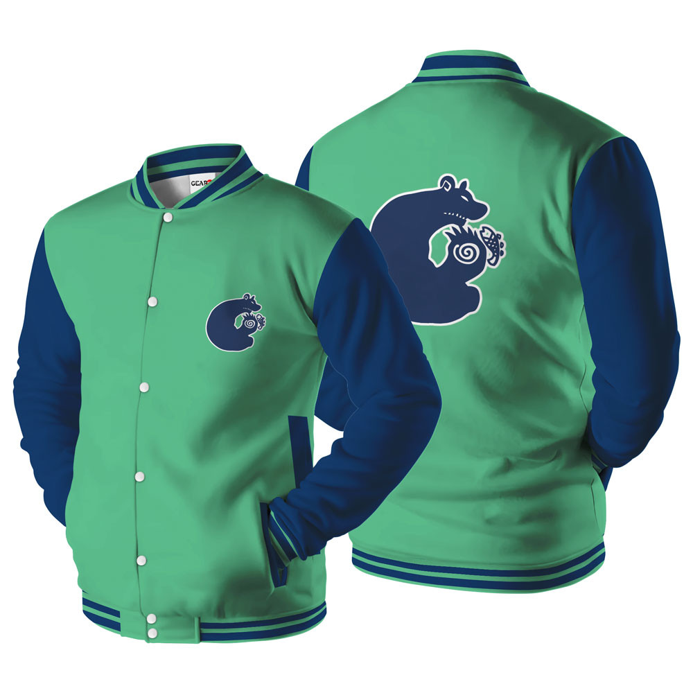 King Grizzly's Sin Of Sloth Baseball Varsity Jacket For Anime Fans
